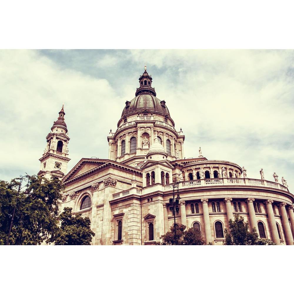 ArtzFolio Saint Stephen's Basilica in Budapest, Hungary Canvas Painting-Paintings MDF Framing-AZ5007163ART_UN_RF_R-0-Image Code 5007163 Vishnu Image Folio Pvt Ltd, IC 5007163, ArtzFolio, Paintings MDF Framing, Places, Vintage, Photography, saint, stephen's, basilica, in, budapest, hungary, canvas, painting, framed, print, wall, for, living, room, with, frame, poster, pitaara, box, large, size, drawing, art, split, big, office, reception, of, kids, panel, designer, decorative, amazonbasics, reprint, small, b