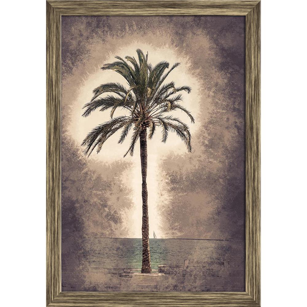 ArtzFolio Palm Trees Along Coast In Palma De Mallorca, Spain D4 Canvas Painting-Paintings Wooden Framing-AZ5007164ART_FR_RF_R-0-Image Code 5007164 Vishnu Image Folio Pvt Ltd, IC 5007164, ArtzFolio, Paintings Wooden Framing, Landscapes, Vintage, Fine Art Reprint, palm, trees, along, coast, in, palma, de, mallorca, spain, d4, canvas, painting, framed, print, wall, for, living, room, with, frame, poster, pitaara, box, large, size, drawing, art, split, big, office, reception, photography, of, kids, panel, desig