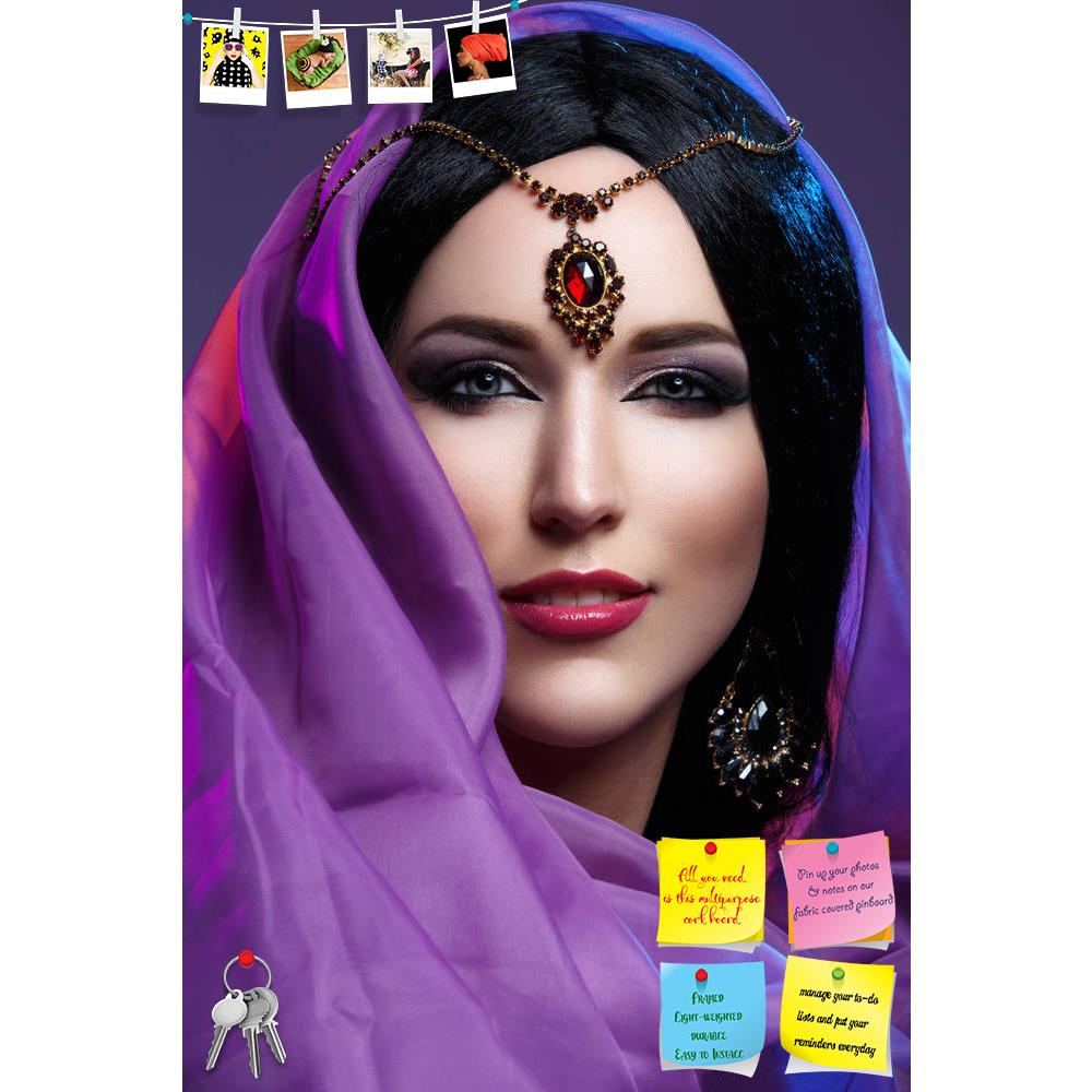 ArtzFolio Portrait of Young Caucasian Woman Printed Bulletin Board Notice Pin Board Soft Board | Frameless-Bulletin Boards Frameless-AZ5007169BLB_FL_RF_R-0-Image Code 5007169 Vishnu Image Folio Pvt Ltd, IC 5007169, ArtzFolio, Bulletin Boards Frameless, Portraits, Photography, portrait, of, young, caucasian, woman, printed, bulletin, board, notice, pin, soft, frameless, makeup, beauty, make-up, arabian, beautiful, hair, arabic, brunette, model, female, pretty, attractive, glamour, girl, look, eye, studio, sk