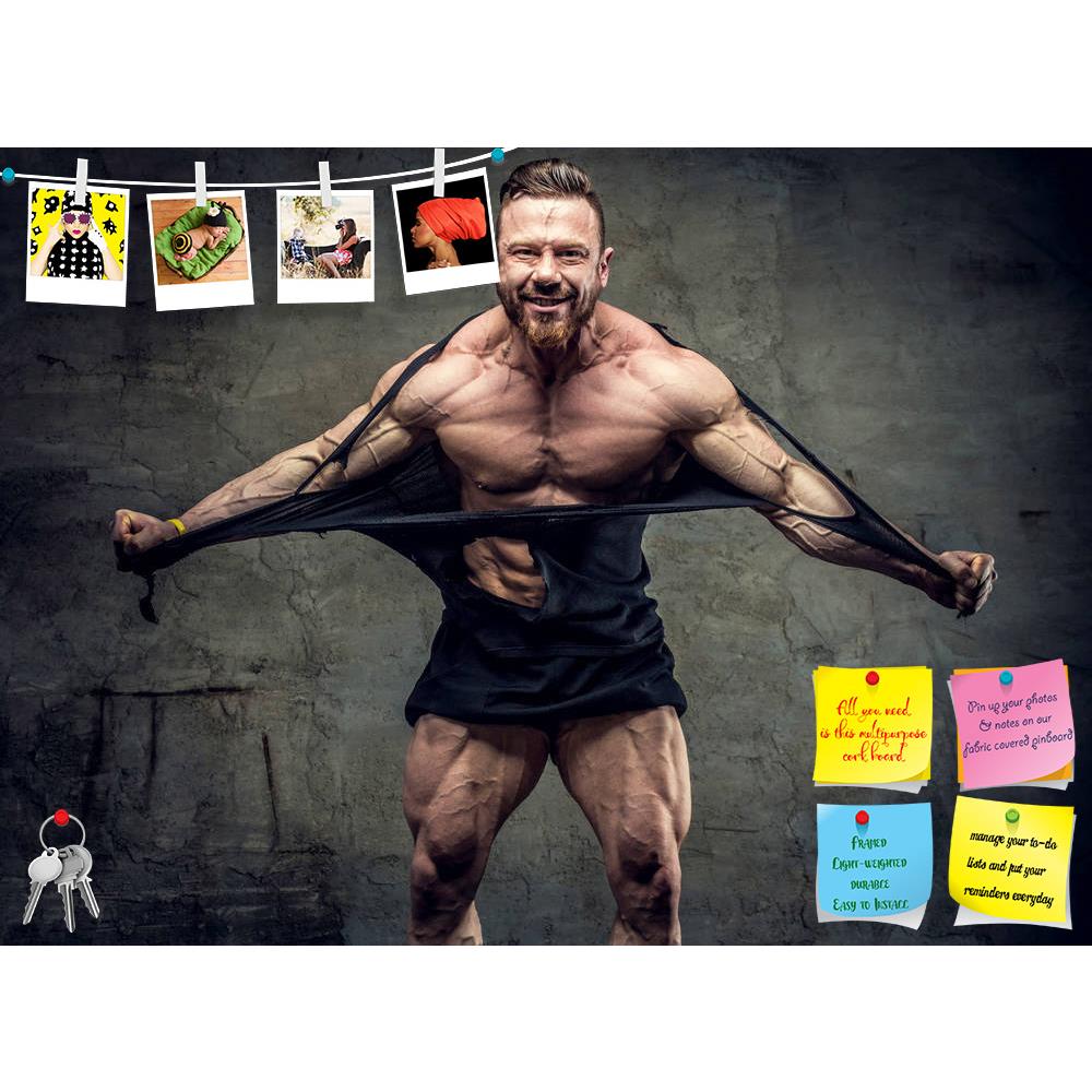 ArtzFolio Huge Bodybuilder Rend His Garments Printed Bulletin Board Notice Pin Board Soft Board | Frameless-Bulletin Boards Frameless-AZ5007173BLB_FL_RF_R-0-Image Code 5007173 Vishnu Image Folio Pvt Ltd, IC 5007173, ArtzFolio, Bulletin Boards Frameless, Figurative, Sports, Photography, huge, bodybuilder, rend, his, garments, printed, bulletin, board, notice, pin, soft, frameless, studio, background, dark, fitness, bodybuilding, muscular, rage, strength, sport, man, fury, anger, person, lifestyle, aggression
