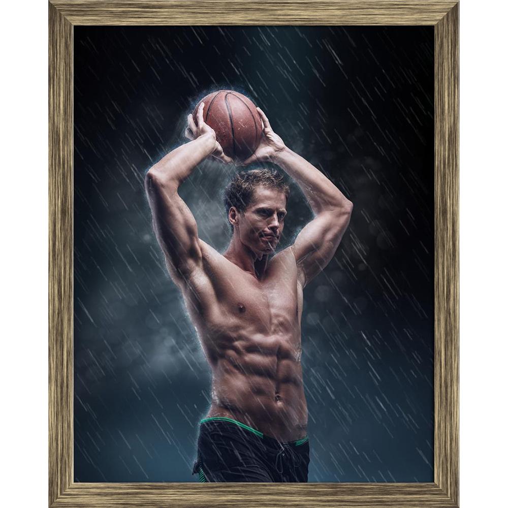 ArtzFolio Portrait of Shirtless Wet Basketball Player D2 Canvas Painting Synthetic Frame-Paintings Synthetic Framing-AZ5007175ART_FR_RF_R-0-Image Code 5007175 Vishnu Image Folio Pvt Ltd, IC 5007175, ArtzFolio, Paintings Synthetic Framing, Figurative, Sports, Photography, portrait, of, shirtless, wet, basketball, player, d2, canvas, painting, synthetic, frame, framed, print, wall, for, living, room, with, poster, pitaara, box, large, size, drawing, art, split, big, office, reception, kids, panel, designer, d