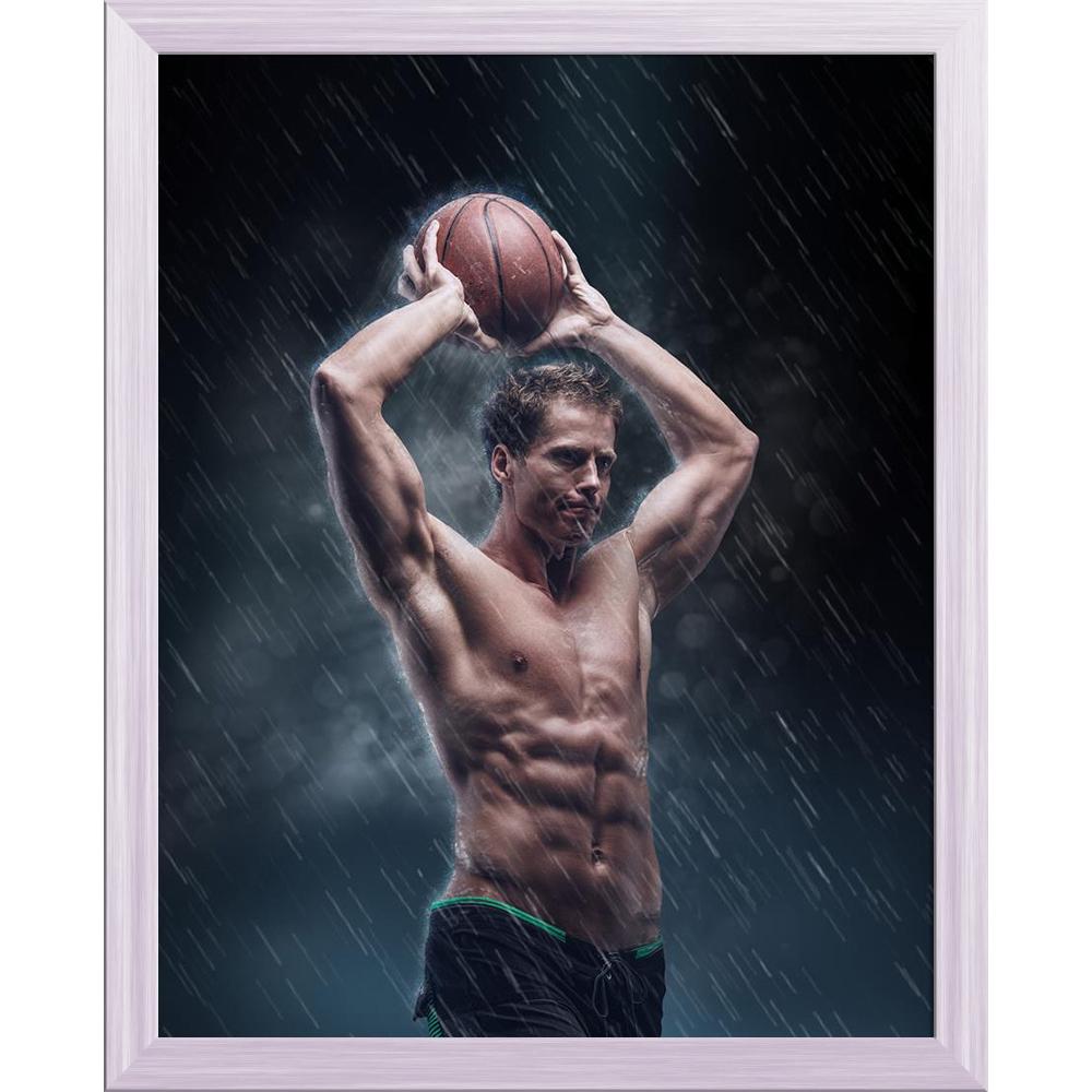 ArtzFolio Portrait of Shirtless Wet Basketball Player D2 Canvas Painting Synthetic Frame-Paintings Synthetic Framing-AZ5007175ART_FR_RF_R-0-Image Code 5007175 Vishnu Image Folio Pvt Ltd, IC 5007175, ArtzFolio, Paintings Synthetic Framing, Figurative, Sports, Photography, portrait, of, shirtless, wet, basketball, player, d2, canvas, painting, synthetic, frame, framed, print, wall, for, living, room, with, poster, pitaara, box, large, size, drawing, art, split, big, office, reception, kids, panel, designer, d