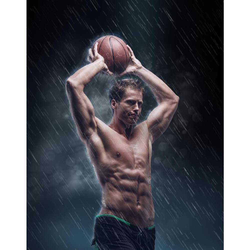 ArtzFolio Portrait of Shirtless Wet Basketball Player D2 Canvas Painting-Paintings MDF Framing-AZ5007175ART_UN_RF_R-0-Image Code 5007175 Vishnu Image Folio Pvt Ltd, IC 5007175, ArtzFolio, Paintings MDF Framing, Figurative, Sports, Photography, portrait, of, shirtless, wet, basketball, player, d2, canvas, painting, framed, print, wall, for, living, room, with, frame, poster, pitaara, box, large, size, drawing, art, split, big, office, reception, kids, panel, designer, decorative, amazonbasics, reprint, small