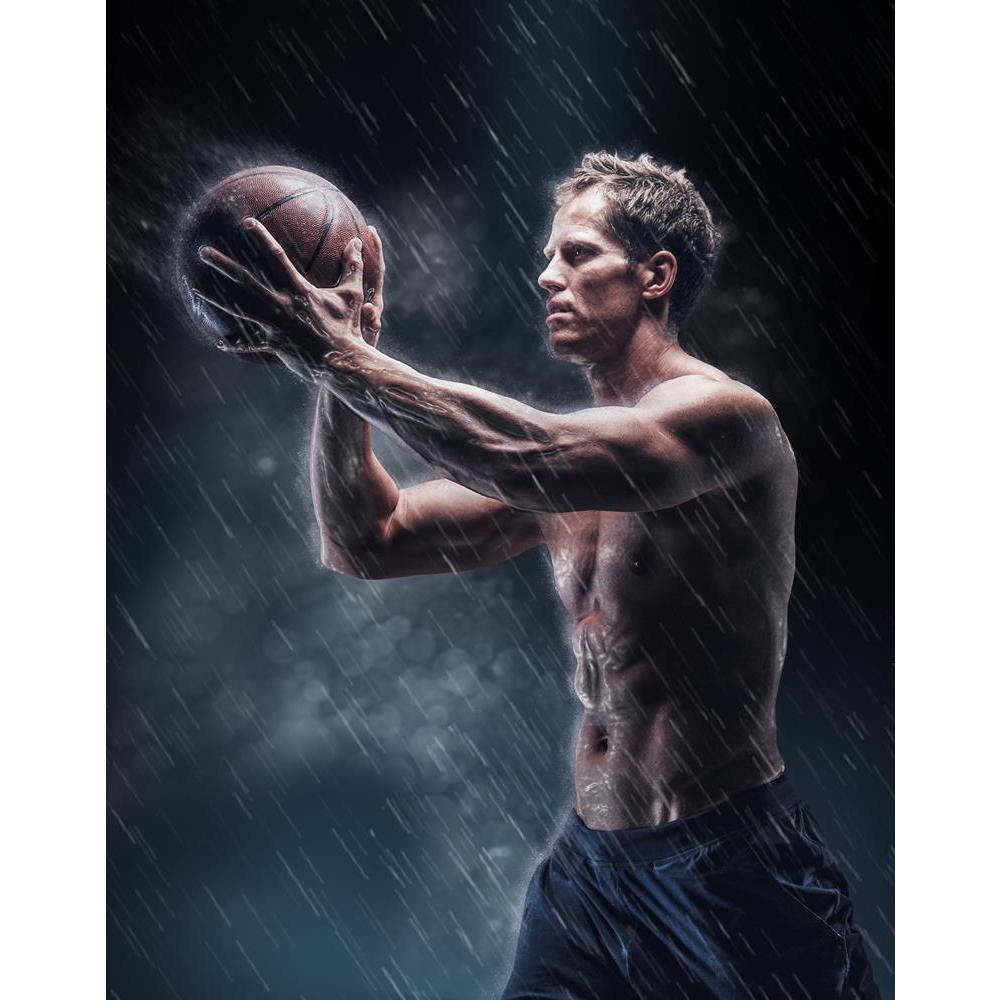 ArtzFolio Portrait of Shirtless Wet Basketball Player D3 Canvas Painting-Paintings MDF Framing-AZ5007176ART_UN_RF_R-0-Image Code 5007176 Vishnu Image Folio Pvt Ltd, IC 5007176, ArtzFolio, Paintings MDF Framing, Figurative, Sports, Photography, portrait, of, shirtless, wet, basketball, player, d3, canvas, painting, framed, print, wall, for, living, room, with, frame, poster, pitaara, box, large, size, drawing, art, split, big, office, reception, kids, panel, designer, decorative, amazonbasics, reprint, small