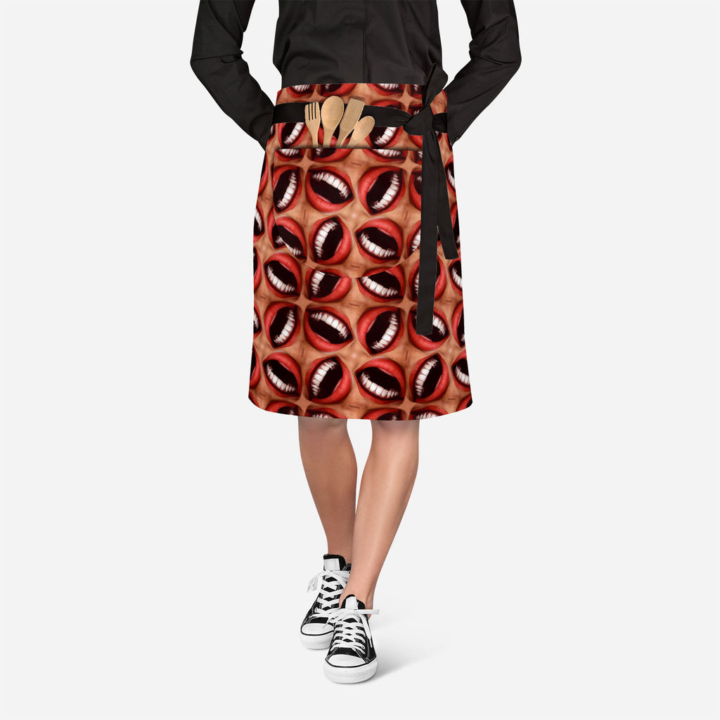 Smiling Mouths, Abstract Expressionism, Abstracts, Geometric, Geometric Abstraction, Patterns, Semi Abstract, Surrealism, apron, kitchen apron, kids apron, cooking apron, chef apron, waterproof apron, pvc apron, waist apron, half apron, kitchen dress, cotton apron for kitchen, apron waterproof for women free size, childrens aprons, cotton apron, painting apron, salon aprons, aprons with pocket, barber apron, cute aprons, girls apron, ladies aprons, artist apron, aprons for men, aprons for women, work apron,