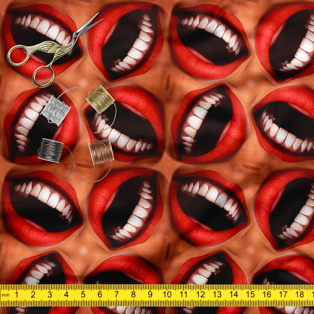 Smiling Mouths Upholstery Fabric by Metre | For Sofa, Curtains, Cushions, Furnishing, Craft, Dress Material-Upholstery Fabrics-FAB_RW-IC 5007186 IC 5007186, Abstract Expressionism, Abstracts, Geometric, Geometric Abstraction, Patterns, Semi Abstract, Surrealism, smiling, mouths, upholstery, fabric, by, metre, for, sofa, curtains, cushions, furnishing, craft, dress, material, abstract, background, bizarre, cheerful, close, closeup, delighted, emotion, freaky, fun, funny, geometrical, glad, happiness, happy, 