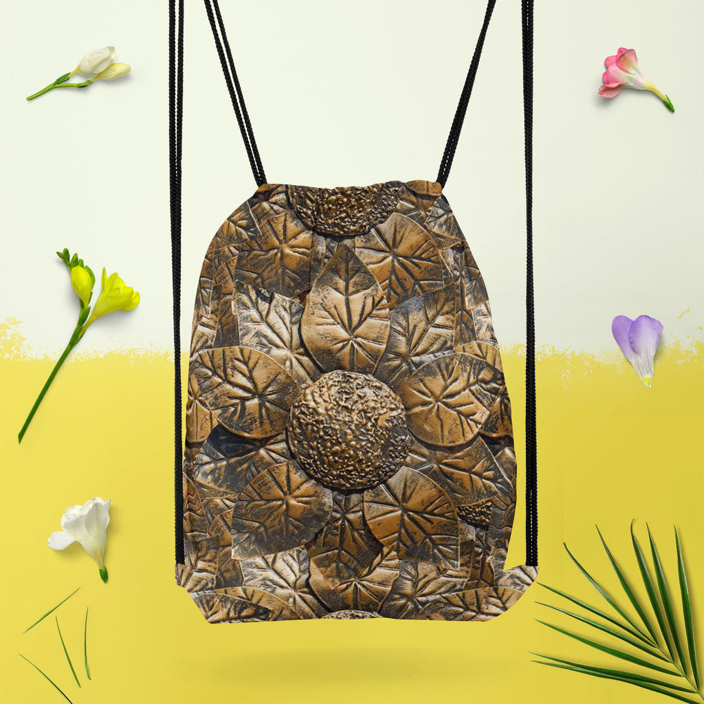 Sunflower D7, Abstract Expressionism, Abstracts, Ancient, Art and Paintings, Black, Black and White, Botanical, Circle, Culture, Ethnic, Floral, Flowers, Nature, Patterns, Retro, Semi Abstract, Signs, Signs and Symbols, Traditional, Tribal, Vintage, World Culture, Metallic, backpack, bag, bookbag, business, canvas, carry, casual, college, daypack, drawstring, durable, girls, handbag, kids, laptop, lightweight, messenger, school, shoulder, string, student, tote, travel, , , , 