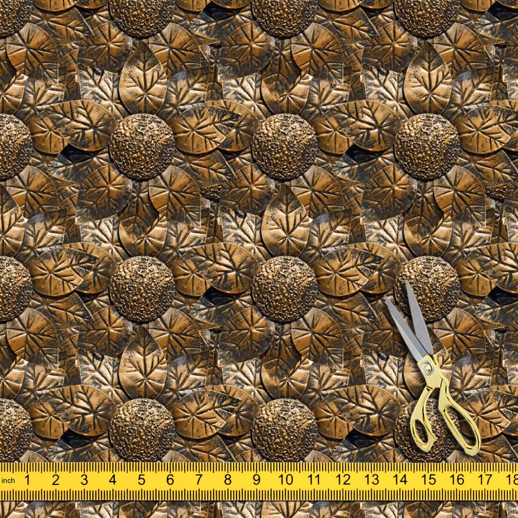 Sunflower Upholstery Fabric by Metre | For Sofa, Curtains, Cushions, Furnishing, Craft, Dress Material-Upholstery Fabrics-FAB_RW-IC 5007189 IC 5007189, Abstract Expressionism, Abstracts, Ancient, Art and Paintings, Black, Black and White, Botanical, Circle, Culture, Ethnic, Floral, Flowers, Nature, Patterns, Retro, Semi Abstract, Signs, Signs and Symbols, Traditional, Tribal, Vintage, World Culture, Metallic, sunflower, upholstery, fabric, by, metre, for, sofa, curtains, cushions, furnishing, craft, dress, 