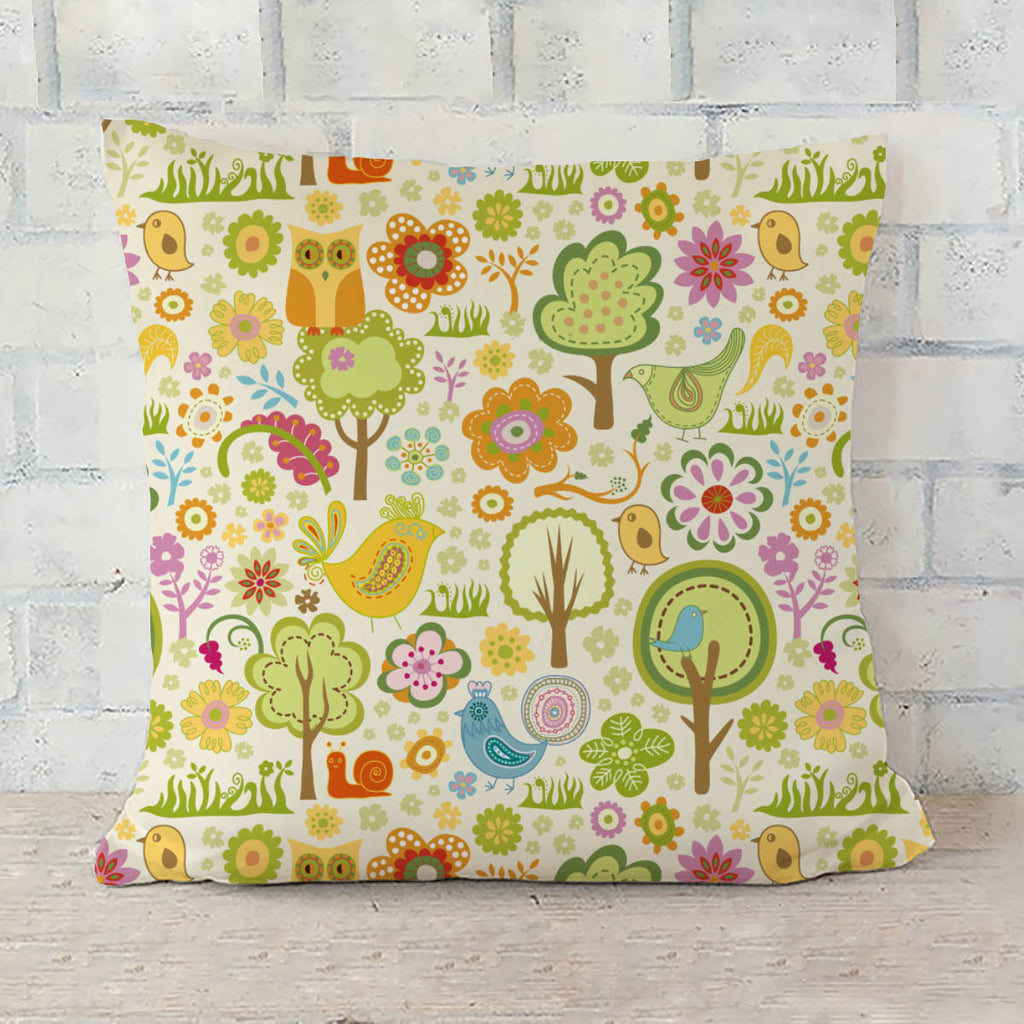 ArtzFolio Chirpy Bird Cushion Cover Throw Pillow-Cushion Covers-AZHFR6230653CUS_CV_L-Image Code 5007191 Vishnu Image Folio Pvt Ltd, IC 5007191, ArtzFolio, Cushion Covers, Birds, Floral, Kids, Digital Art, chirpy, bird, cushion, cover, throw, pillow, seamless, pattern, sofa throws, single throw pillow, zippered throw pillow cover, satin pillow cover, throw pillow, cushion cover only, cushion cover, pillow cover for sofa, pitaara box, throw cushion, kids cushion cover, square cushion cover, throw pillow case 
