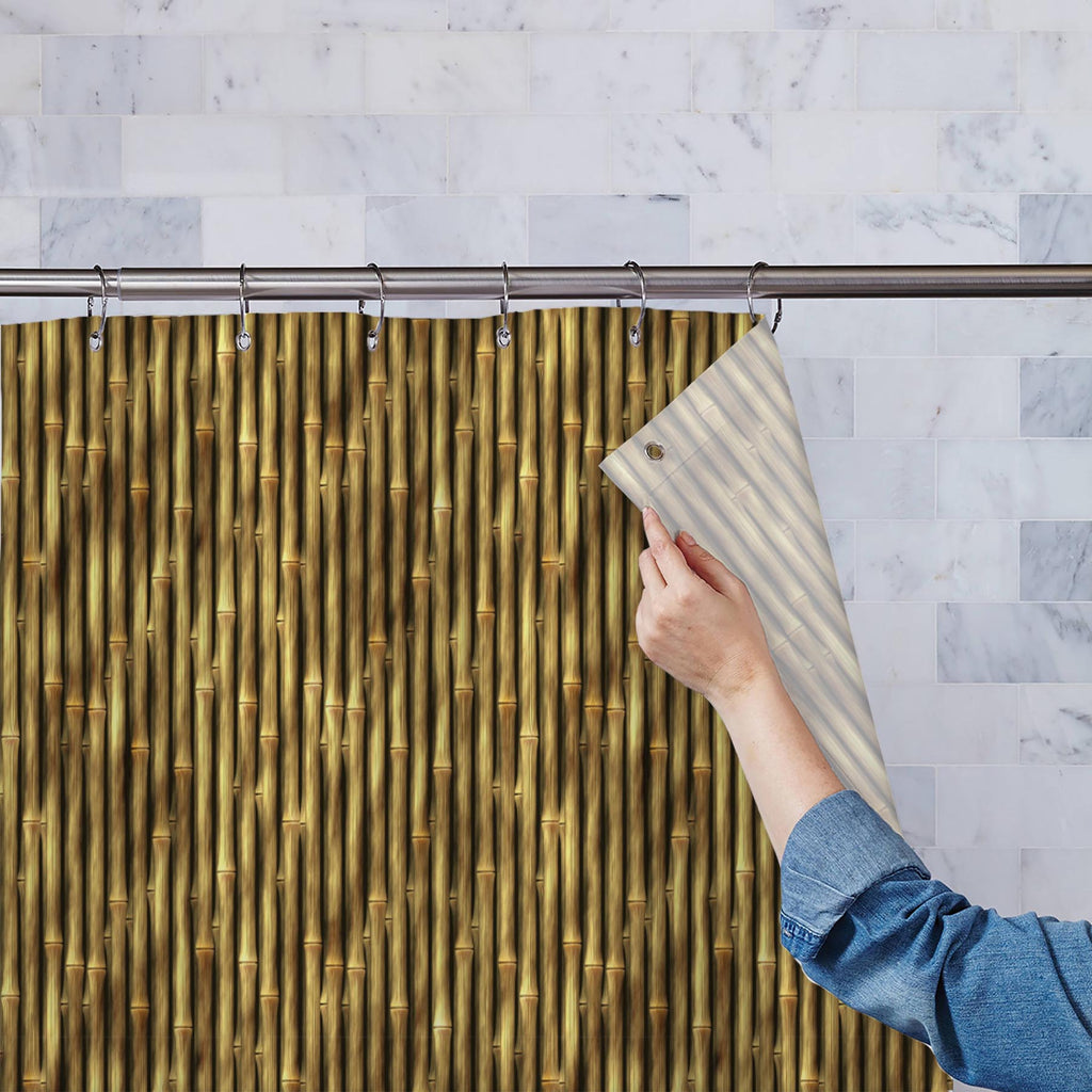 Bamboo Art Washable Waterproof Shower Curtain-Shower Curtains-CUR_SH-IC 5007192 IC 5007192, Abstract Expressionism, Abstracts, Asian, Chinese, Culture, Ethnic, Japanese, Nature, Patterns, Scenic, Semi Abstract, Signs, Signs and Symbols, Traditional, Tribal, Tropical, Wooden, World Culture, bamboo, art, washable, waterproof, shower, curtain, abstract, asia, background, bark, beige, branch, brown, bunch, bundle, closeup, decor, design, fence, golden, interior, japan, joints, jungle, macro, material, natural, 