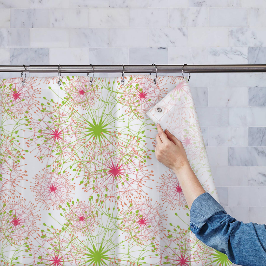 Dandelion Washable Waterproof Shower Curtain-Shower Curtains-CUR_SH-IC 5007193 IC 5007193, Abstract Expressionism, Abstracts, Ancient, Art and Paintings, Black and White, Botanical, Decorative, Digital, Digital Art, Drawing, Floral, Flowers, Graphic, Historical, Illustrations, Medieval, Modern Art, Nature, Paintings, Patterns, Scenic, Seasons, Semi Abstract, Signs, Signs and Symbols, Sketches, Vintage, White, dandelion, washable, waterproof, shower, curtain, abstract, art, backdrop, background, beautiful, b