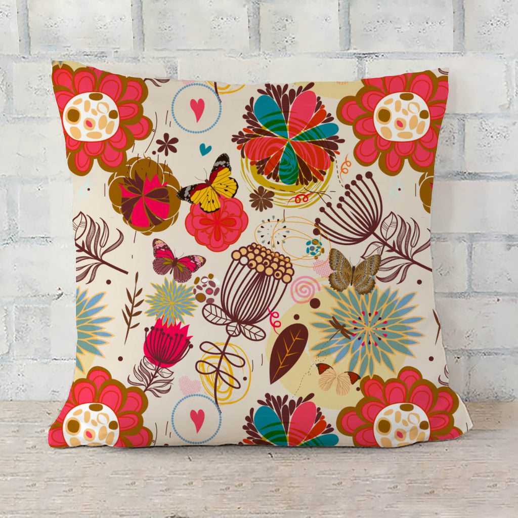 ArtzFolio Floral Cushion Cover Throw Pillow-Cushion Covers-AZHFR7362066CUS_CV_L-Image Code 5007195 Vishnu Image Folio Pvt Ltd, IC 5007195, ArtzFolio, Cushion Covers, Birds, Floral, Kids, Digital Art, cushion, cover, throw, pillow, seamless, pattern, retro, style, sofa throws, single throw pillow, zippered throw pillow cover, satin pillow cover, throw pillow, cushion cover only, cushion cover, pillow cover for sofa, pitaara box, throw cushion, kids cushion cover, square cushion cover, throw pillow case cover