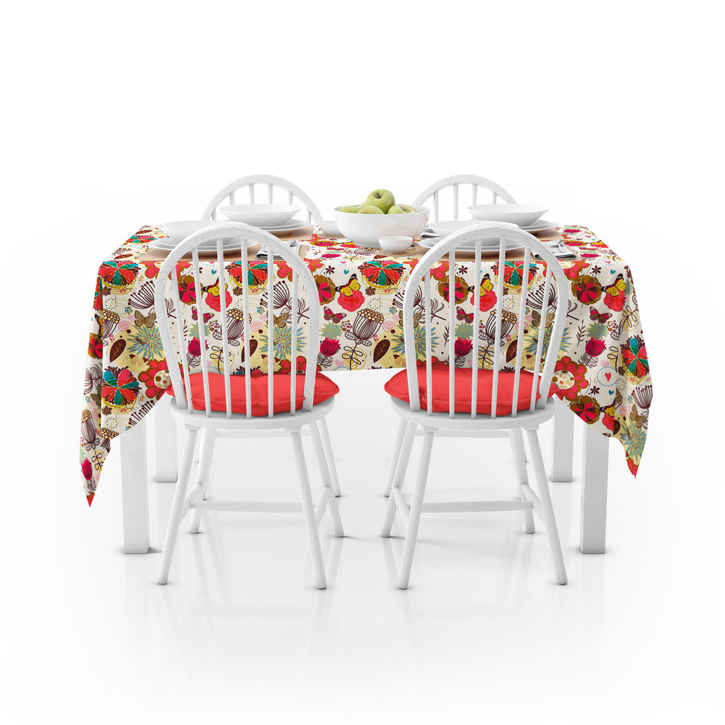 Floral Table Cloth Cover-Table Covers-CVR_TB_NR-IC 5007195 IC 5007195, Abstract Expressionism, Abstracts, Ancient, Animated Cartoons, Art and Paintings, Birds, Botanical, Caricature, Cartoons, Digital, Digital Art, Fashion, Floral, Flowers, Graphic, Hearts, Historical, Illustrations, Love, Medieval, Modern Art, Nature, Patterns, Retro, Romance, Scenic, Seasons, Semi Abstract, Signs, Signs and Symbols, Vintage, table, cloth, cover, spring, pattern, primavera, seamless, abstract, art, backdrop, background, be