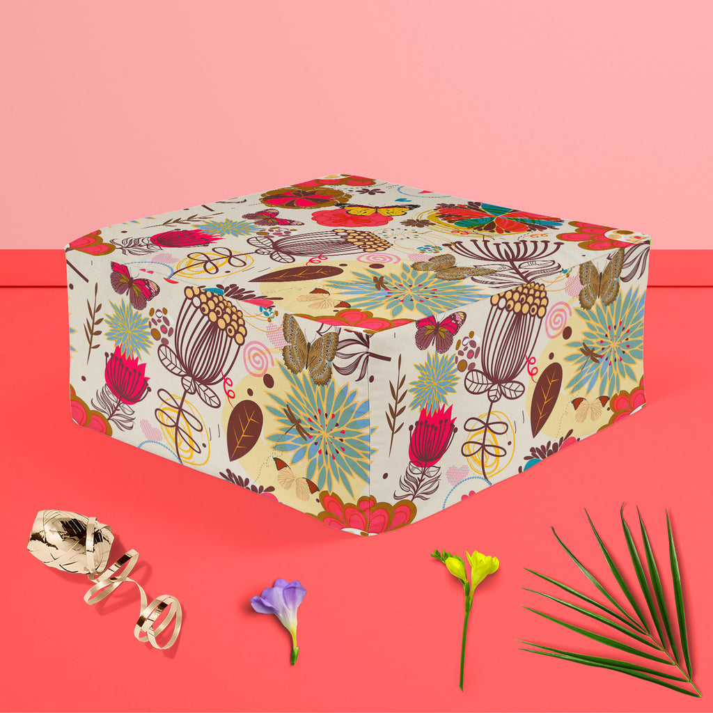 Floral Pattern D1, Abstract Expressionism, Abstracts, Ancient, Animated Cartoons, Art and Paintings, Birds, Botanical, Caricature, Cartoons, Digital, Digital Art, Fashion, Floral, Flowers, Graphic, Hearts, Historical, Illustrations, Love, Medieval, Modern Art, Nature, Patterns, Retro, Romance, Scenic, Seasons, Semi Abstract, Signs, Signs and Symbols, Vintage, bean, bedroom, bedside, canvas, chair, comfy, corner, couch, fabric, fluffy, footrest, footstool, furniture, kids, living, office, ottoman, padded, po