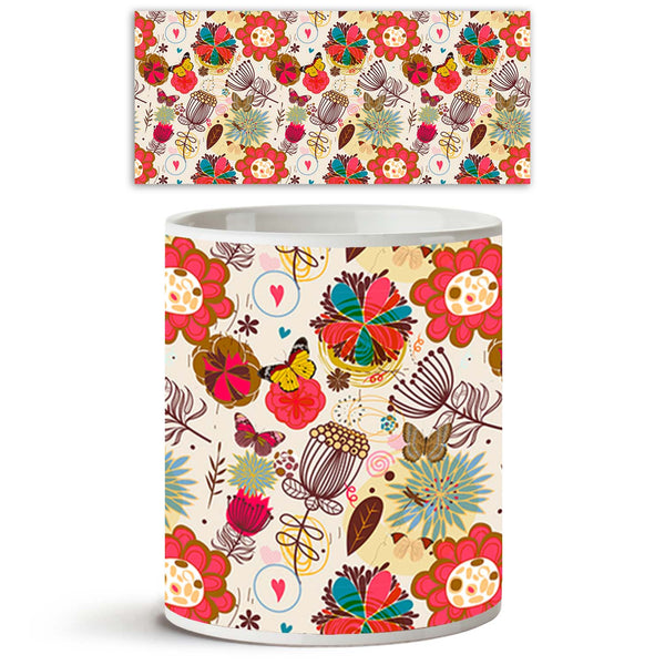Floral Ceramic Coffee Tea Mug Inside White-Coffee Mugs--IC 5007195 IC 5007195, Abstract Expressionism, Abstracts, Ancient, Animated Cartoons, Art and Paintings, Birds, Botanical, Caricature, Cartoons, Digital, Digital Art, Fashion, Floral, Flowers, Graphic, Hearts, Historical, Illustrations, Love, Medieval, Modern Art, Nature, Patterns, Retro, Romance, Scenic, Seasons, Semi Abstract, Signs, Signs and Symbols, Vintage, ceramic, coffee, tea, mug, inside, white, spring, pattern, primavera, seamless, abstract, 