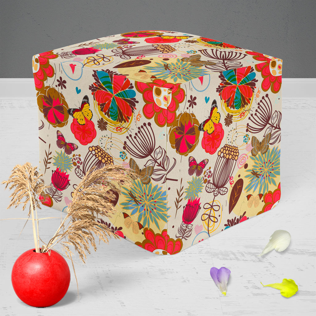 Floral Pattern D1, Abstract Expressionism, Abstracts, Ancient, Animated Cartoons, Art and Paintings, Birds, Botanical, Caricature, Cartoons, Digital, Digital Art, Fashion, Floral, Flowers, Graphic, Hearts, Historical, Illustrations, Love, Medieval, Modern Art, Nature, Patterns, Retro, Romance, Scenic, Seasons, Semi Abstract, Signs, Signs and Symbols, Vintage, bean, bedroom, bedside, canvas, chair, comfy, corner, couch, fabric, fluffy, footrest, footstool, furniture, kids, living, office, ottoman, padded, po