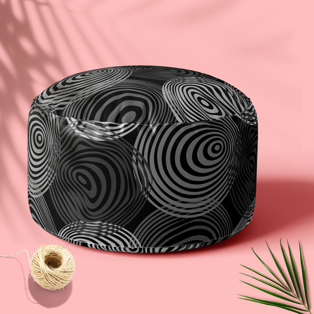 Fashion Circles Footstool Footrest Puffy Pouffe Ottoman Bean Bag | Canvas Fabric-Footstools-FST_CB_BN-IC 5007198 IC 5007198, Abstract Expressionism, Abstracts, Ancient, Art and Paintings, Black, Black and White, Circle, Fashion, Historical, Illustrations, Medieval, Modern Art, Patterns, Retro, Semi Abstract, Urban, Vintage, White, circles, footstool, footrest, puffy, pouffe, ottoman, bean, bag, canvas, fabric, pattern, wallpaper, seamless, abstract, art, background, colors, contrast, detail, glamour, grey, 