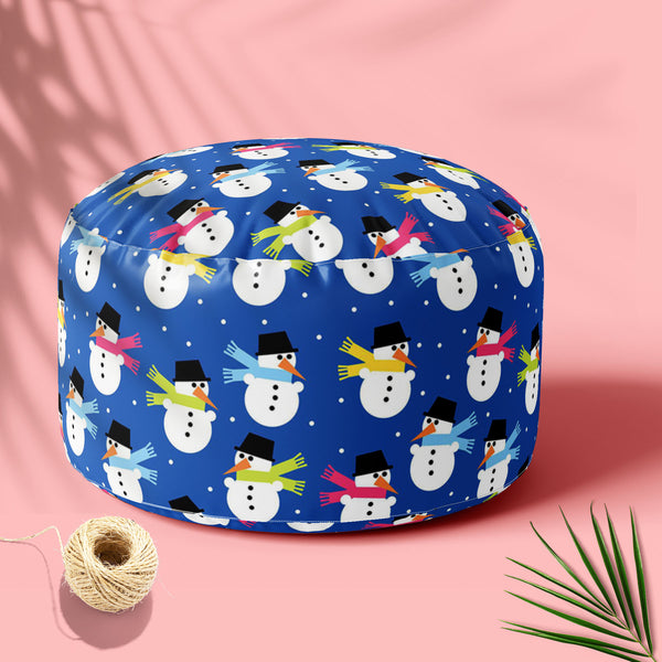 Snowman Footstool Footrest Puffy Pouffe Ottoman Bean Bag | Canvas Fabric-Footstools-FST_CB_BN-IC 5007199 IC 5007199, Baby, Books, Children, Christianity, Decorative, Holidays, Illustrations, Kids, Patterns, Signs, Signs and Symbols, snowman, footstool, footrest, puffy, pouffe, ottoman, bean, bag, floor, cushion, pillow, canvas, fabric, background, blue, bonnet, celebration, child, christmas, cold, color, composition, cute, decor, design, element, frost, gift, gree, hat, holiday, illustration, kid, merry, ni