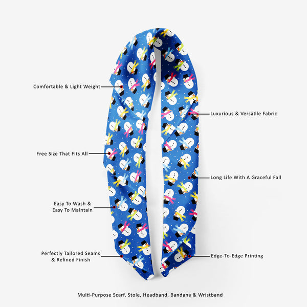 Snowman Printed Stole Dupatta Headwear | Girls & Women | Soft Poly Fabric-Stoles Basic-STL_FB_BS-IC 5007199 IC 5007199, Baby, Books, Children, Christianity, Decorative, Holidays, Illustrations, Kids, Patterns, Signs, Signs and Symbols, snowman, printed, stole, dupatta, headwear, girls, women, soft, poly, fabric, background, blue, bonnet, celebration, child, christmas, cold, color, composition, cute, decor, design, element, frost, gift, gree, hat, holiday, illustration, kid, merry, night, ornament, ornate, p