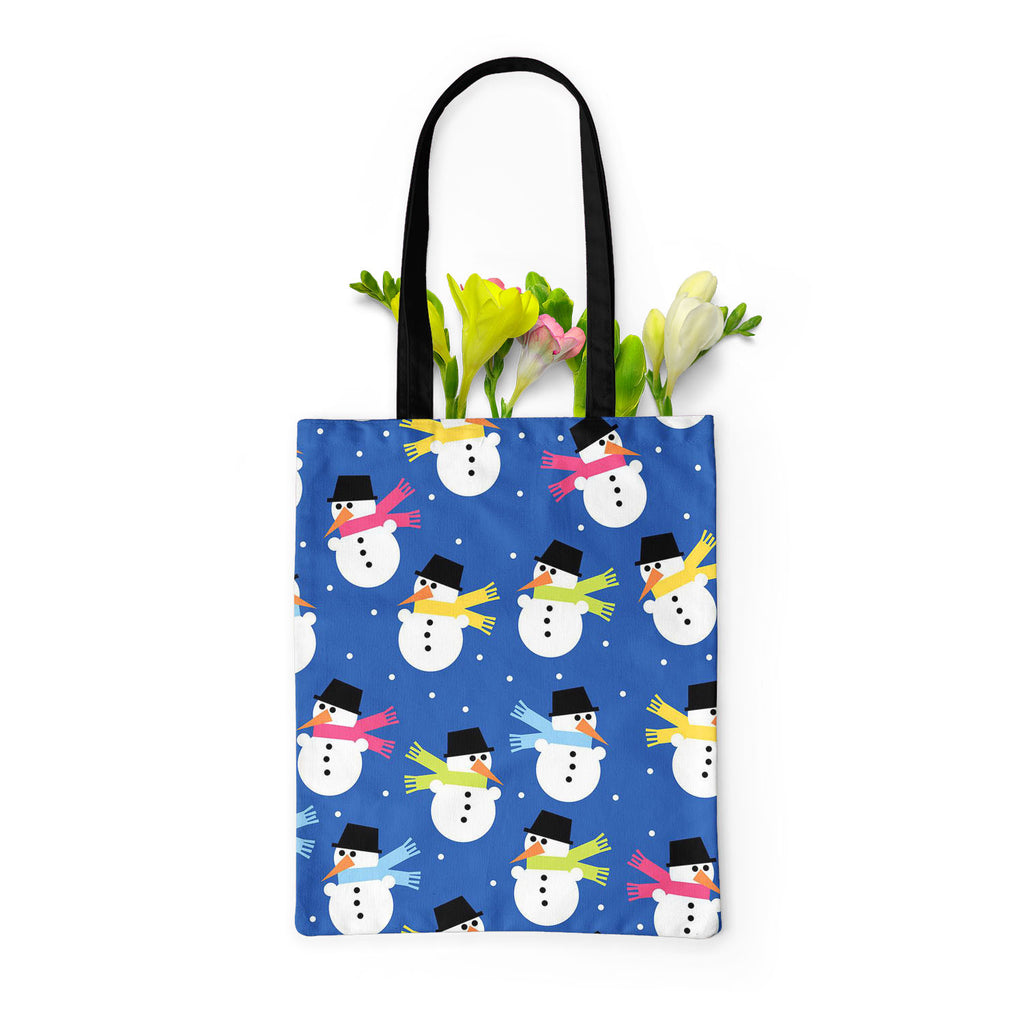 Snowman Tote Bag Shoulder Purse | Multipurpose-Tote Bags Basic-TOT_FB_BS-IC 5007199 IC 5007199, Baby, Books, Children, Christianity, Decorative, Holidays, Illustrations, Kids, Patterns, Signs, Signs and Symbols, snowman, tote, bag, shoulder, purse, multipurpose, background, blue, bonnet, celebration, child, christmas, cold, color, composition, cute, decor, design, element, fabric, frost, gift, gree, hat, holiday, illustration, kid, merry, night, ornament, ornate, party, pattern, pink, present, repeat, repet