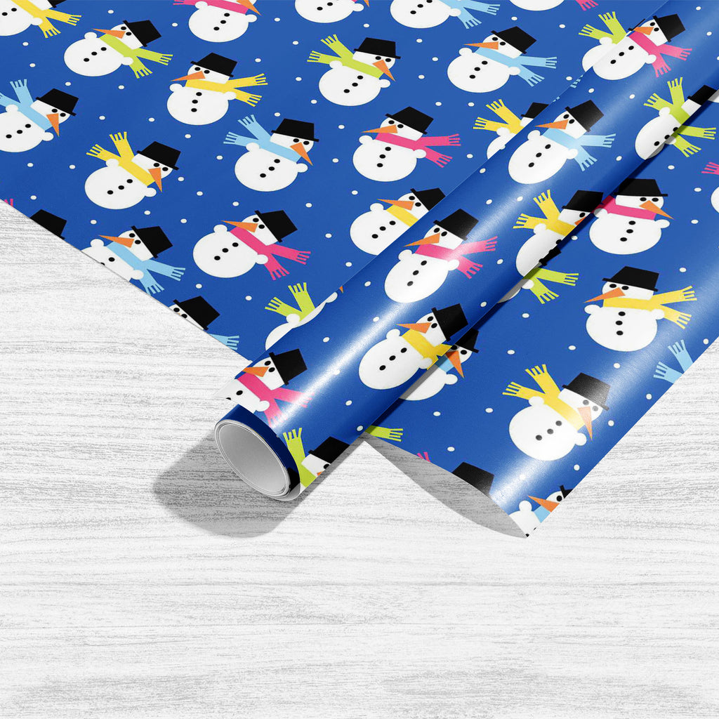 Snowman Art & Craft Gift Wrapping Paper-Wrapping Papers-WRP_PP-IC 5007199 IC 5007199, Baby, Books, Children, Christianity, Decorative, Holidays, Illustrations, Kids, Patterns, Signs, Signs and Symbols, snowman, art, craft, gift, wrapping, paper, background, blue, bonnet, celebration, child, christmas, cold, color, composition, cute, decor, design, element, fabric, frost, gree, hat, holiday, illustration, kid, merry, night, ornament, ornate, party, pattern, pink, present, repeat, repetition, scarf, scrapbook