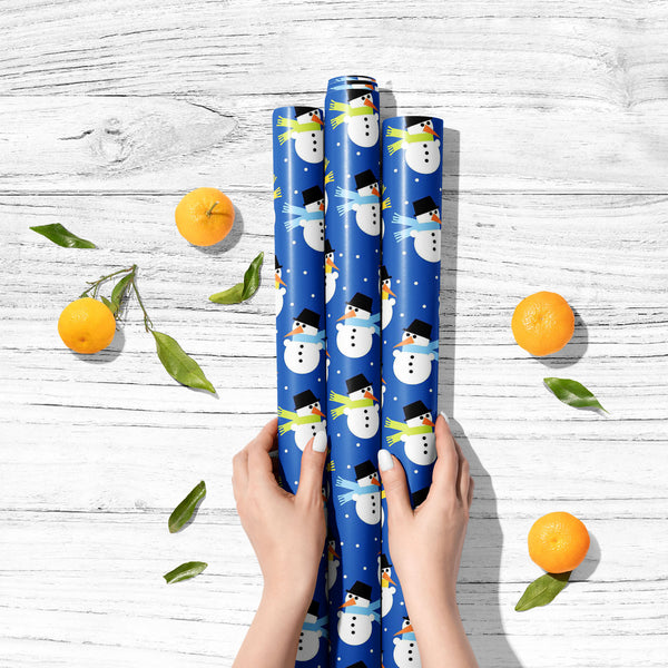 Snowman Art & Craft Gift Wrapping Paper-Wrapping Papers-WRP_PP-IC 5007199 IC 5007199, Baby, Books, Children, Christianity, Decorative, Holidays, Illustrations, Kids, Patterns, Signs, Signs and Symbols, snowman, art, craft, gift, wrapping, paper, sheet, plain, smooth, effect, background, blue, bonnet, celebration, child, christmas, cold, color, composition, cute, decor, design, element, fabric, frost, gree, hat, holiday, illustration, kid, merry, night, ornament, ornate, party, pattern, pink, present, repeat