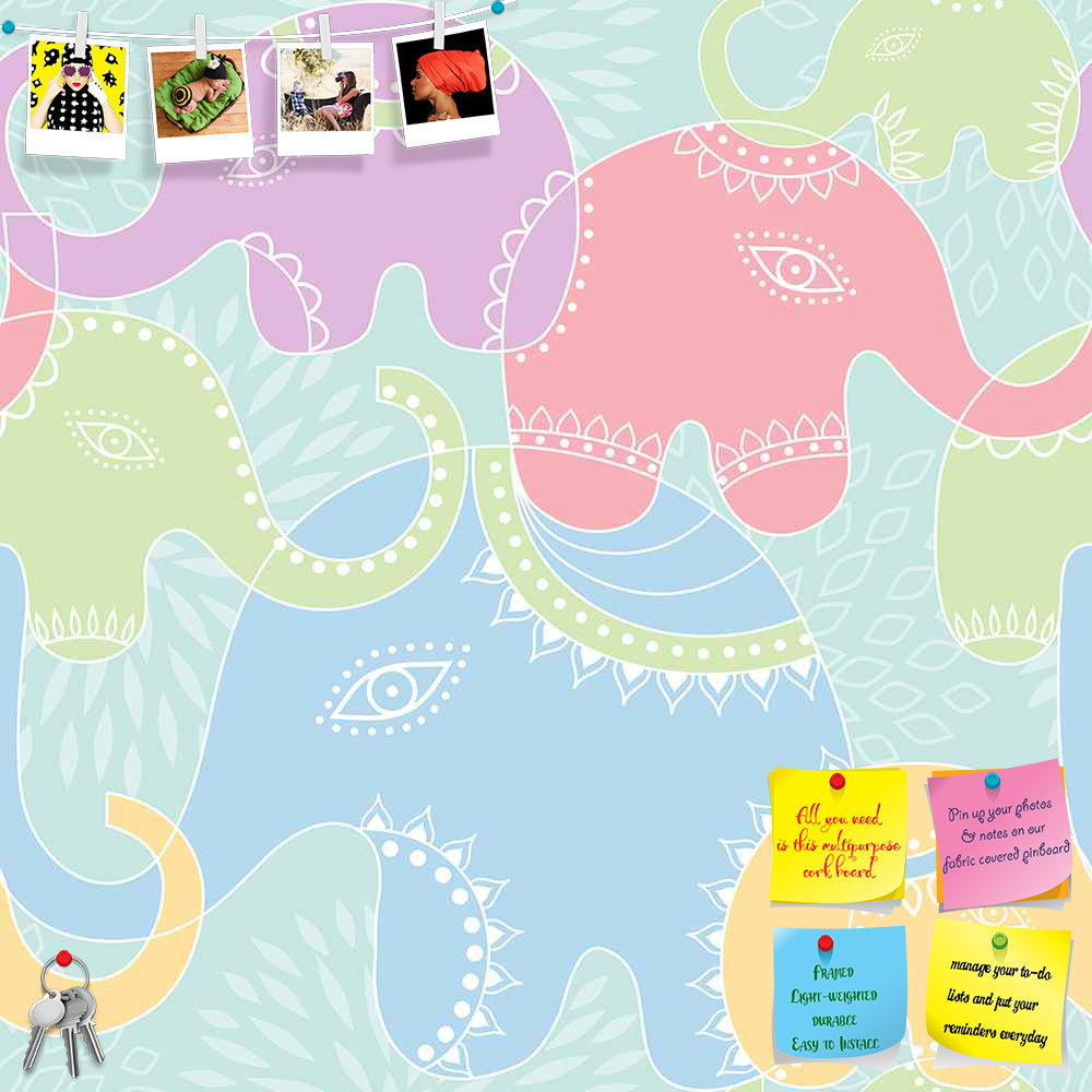 ArtzFolio Elephants D1 Printed Bulletin Board Notice Pin Board Soft Board | Frameless-Bulletin Boards Frameless-AZSAO8278723BLB_FL_L-Image Code 5007201 Vishnu Image Folio Pvt Ltd, IC 5007201, ArtzFolio, Bulletin Boards Frameless, Animals, Kids, Digital Art, elephants, d1, printed, bulletin, board, notice, pin, soft, frameless, seamless, pattern, elephant, pin up board, push pin board, extra large cork board, big pin board, notice board, small bulletin board, cork board, wall notice board, giant cork board, 