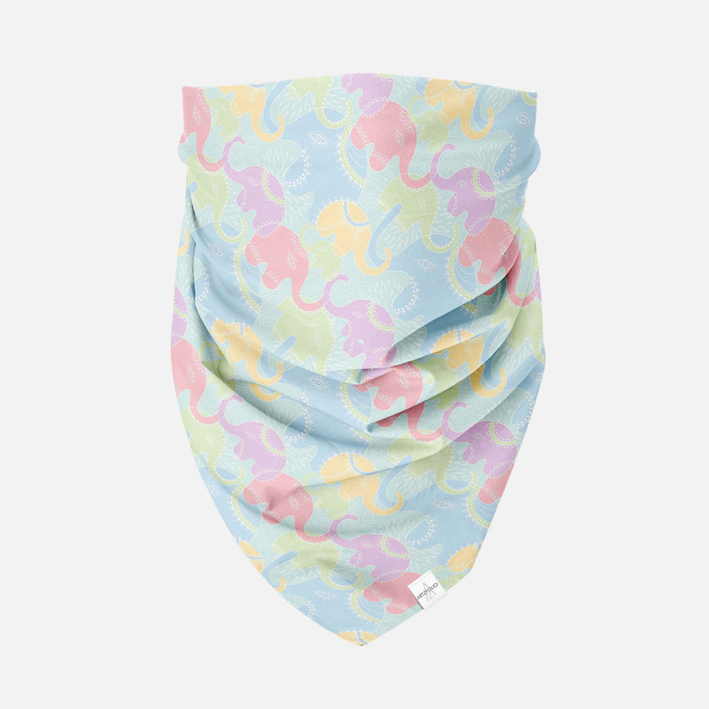 Elephants Printed Bandana | Headband Headwear Wristband Balaclava | Unisex | Soft Poly Fabric-Bandanas-BND_FB_BS-IC 5007201 IC 5007201, Abstract Expressionism, Abstracts, Animals, Baby, Botanical, Children, Floral, Flowers, Illustrations, Indian, Kids, Nature, Patterns, Scenic, Semi Abstract, elephants, printed, bandana, headband, headwear, wristband, balaclava, unisex, soft, poly, fabric, elephant, abstract, animal, background, flower, funny, illustration, india, pattern, repetition, seamless, summer, wall