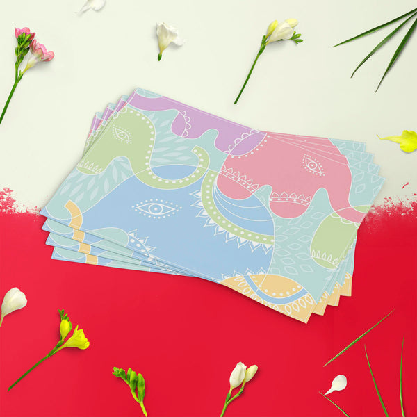 Elephants D2 Table Mat Placemat-Table Place Mats Fabric-MAT_TB-IC 5007201 IC 5007201, Abstract Expressionism, Abstracts, Animals, Baby, Botanical, Children, Floral, Flowers, Illustrations, Indian, Kids, Nature, Patterns, Scenic, Semi Abstract, elephants, d2, table, mat, placemat, for, dining, center, cotton, canvas, fabric, elephant, abstract, animal, background, flower, funny, illustration, india, pattern, repetition, seamless, summer, wallpaper, artzfolio, table mats for dining table, table mat, table mat