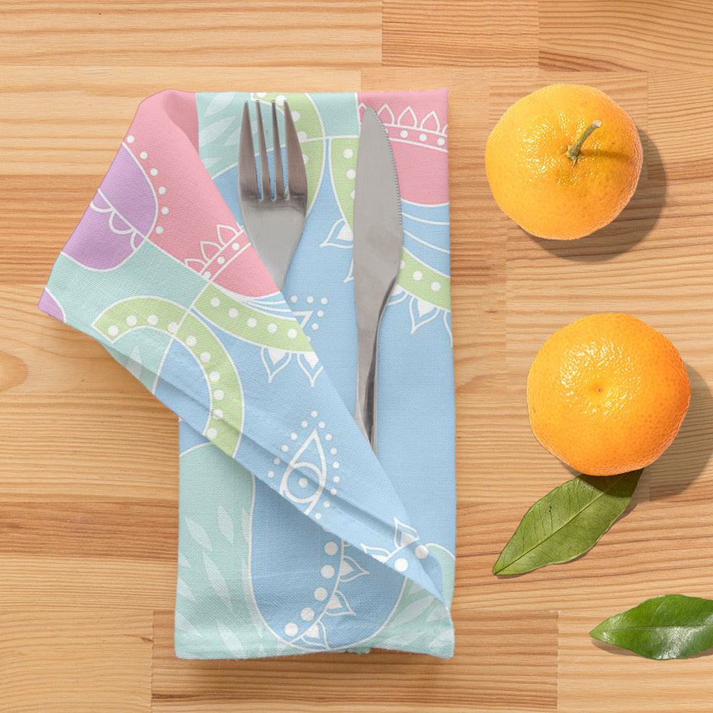 Elephants D2 Table Napkin-Table Napkins-NAP_TB-IC 5007201 IC 5007201, Abstract Expressionism, Abstracts, Animals, Baby, Botanical, Children, Floral, Flowers, Illustrations, Indian, Kids, Nature, Patterns, Scenic, Semi Abstract, elephants, d2, table, napkin, elephant, abstract, animal, background, flower, funny, illustration, india, pattern, repetition, seamless, summer, wallpaper, artzfolio, napkins, table napkins cotton set of 6, dining table napkins set of 6, cloth napkins for dining table, cotton napkins