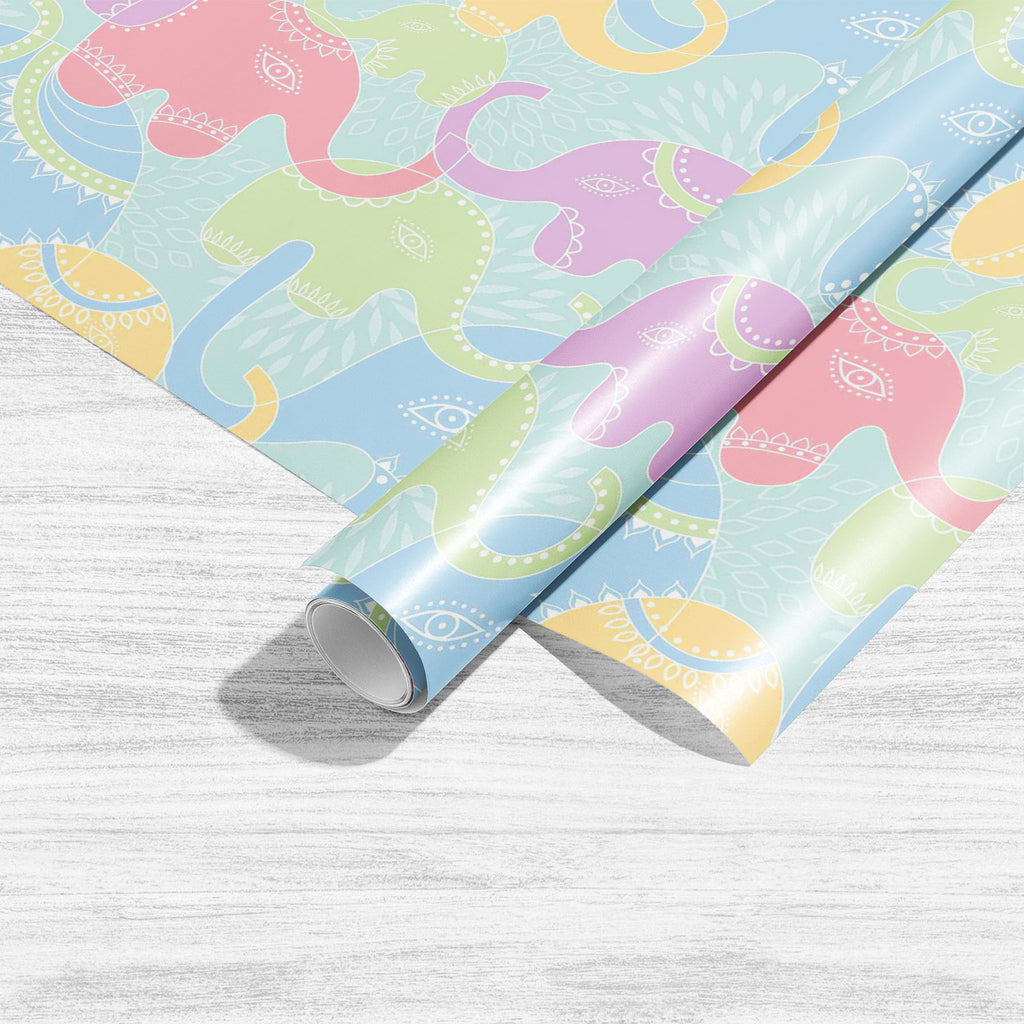 Elephants D2 Art & Craft Gift Wrapping Paper-Wrapping Papers-WRP_PP-IC 5007201 IC 5007201, Abstract Expressionism, Abstracts, Animals, Baby, Botanical, Children, Floral, Flowers, Illustrations, Indian, Kids, Nature, Patterns, Scenic, Semi Abstract, elephants, d2, art, craft, gift, wrapping, paper, elephant, abstract, animal, background, flower, funny, illustration, india, pattern, repetition, seamless, summer, wallpaper, artzfolio, wrapping paper, gift wrapping paper, gift wrapping, birthday wrapping paper,