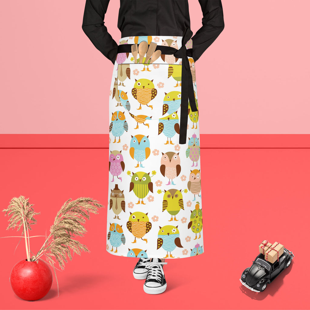 Pretty Birds Apron | Adjustable, Free Size & Waist Tiebacks-Aprons Waist to Feet-APR_WS_FT-IC 5007202 IC 5007202, Abstract Expressionism, Abstracts, Animals, Animated Cartoons, Art and Paintings, Baby, Birds, Black and White, Botanical, Caricature, Cartoons, Children, Decorative, Digital, Digital Art, Floral, Flowers, Graphic, Hearts, Illustrations, Kids, Love, Modern Art, Nature, Patterns, Scenic, Semi Abstract, Signs, Signs and Symbols, White, pretty, apron, adjustable, free, size, waist, tiebacks, patter