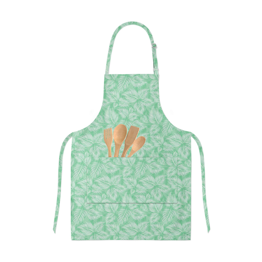 Spring Leaves Apron | Adjustable, Free Size & Waist Tiebacks-Aprons Neck to Knee-APR_NK_KN-IC 5007203 IC 5007203, Abstract Expressionism, Abstracts, Ancient, Art and Paintings, Botanical, Decorative, Digital, Digital Art, Drawing, Floral, Flowers, Graphic, Historical, Illustrations, Medieval, Nature, Patterns, Retro, Semi Abstract, Signs, Signs and Symbols, Vintage, spring, leaves, apron, adjustable, free, size, waist, tiebacks, seamless, textile, design, abstract, art, artwork, autumn, backdrop, background