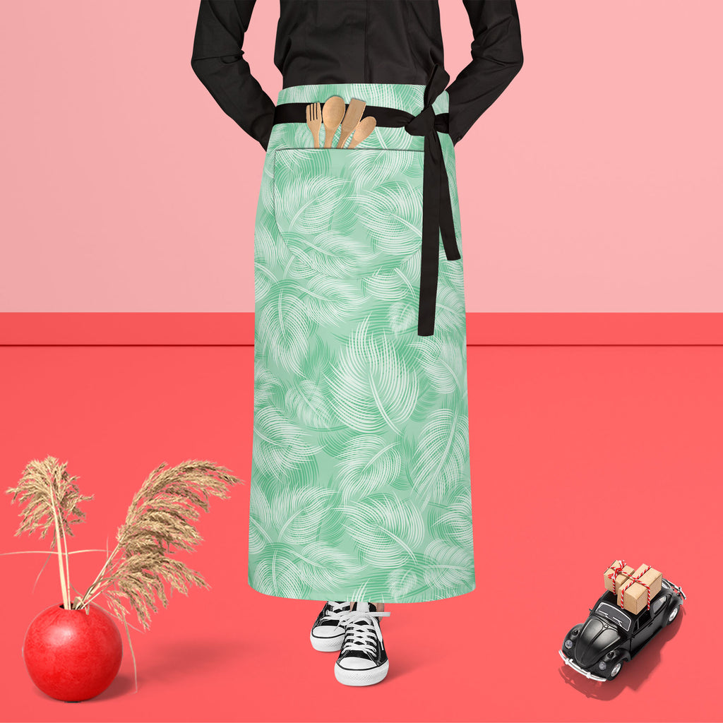 Spring Leaves D1 Apron | Adjustable, Free Size & Waist Tiebacks-Aprons Waist to Feet-APR_WS_FT-IC 5007203 IC 5007203, Abstract Expressionism, Abstracts, Ancient, Art and Paintings, Botanical, Decorative, Digital, Digital Art, Drawing, Floral, Flowers, Graphic, Historical, Illustrations, Medieval, Nature, Patterns, Retro, Semi Abstract, Signs, Signs and Symbols, Vintage, spring, leaves, d1, apron, adjustable, free, size, waist, tiebacks, seamless, textile, design, abstract, art, artwork, autumn, backdrop, ba