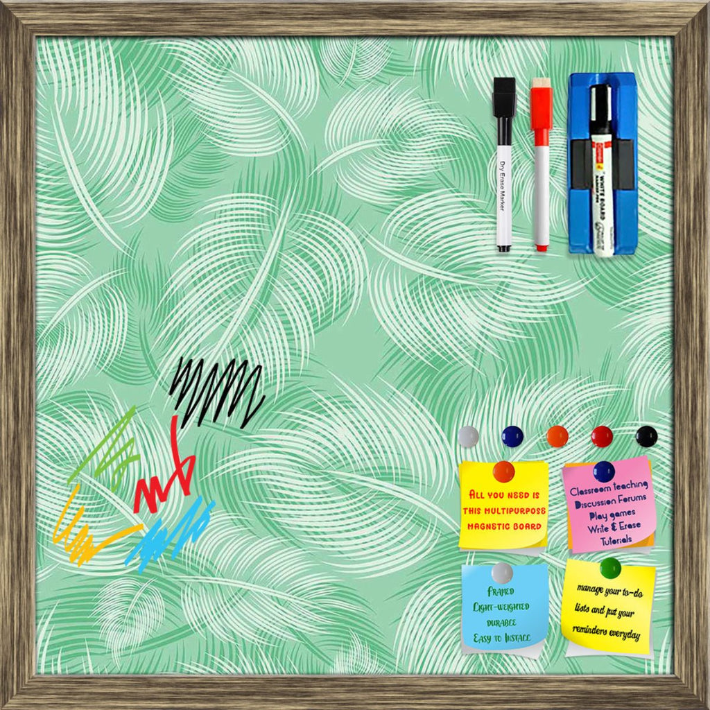 Spring Leaves Framed Magnetic Dry Erase Board | Combo with Magnet Buttons & Markers-Magnetic Boards Framed-MGB_FR-IC 5007203 IC 5007203, Abstract Expressionism, Abstracts, Ancient, Art and Paintings, Botanical, Decorative, Digital, Digital Art, Drawing, Floral, Flowers, Graphic, Historical, Illustrations, Medieval, Nature, Patterns, Retro, Semi Abstract, Signs, Signs and Symbols, Vintage, spring, leaves, framed, magnetic, dry, erase, board, printed, whiteboard, with, 4, magnets, 2, markers, 1, duster, seaml