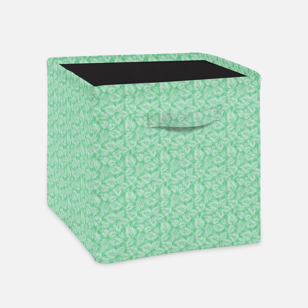 Spring Leaves Foldable Open Storage Bin | Organizer Box, Toy Basket, Shelf Box, Laundry Bag | Canvas Fabric-Storage Bins-STR_BI_CB-IC 5007203 IC 5007203, Abstract Expressionism, Abstracts, Ancient, Art and Paintings, Botanical, Decorative, Digital, Digital Art, Drawing, Floral, Flowers, Graphic, Historical, Illustrations, Medieval, Nature, Patterns, Retro, Semi Abstract, Signs, Signs and Symbols, Vintage, spring, leaves, foldable, open, storage, bin, organizer, box, toy, basket, shelf, laundry, bag, canvas,