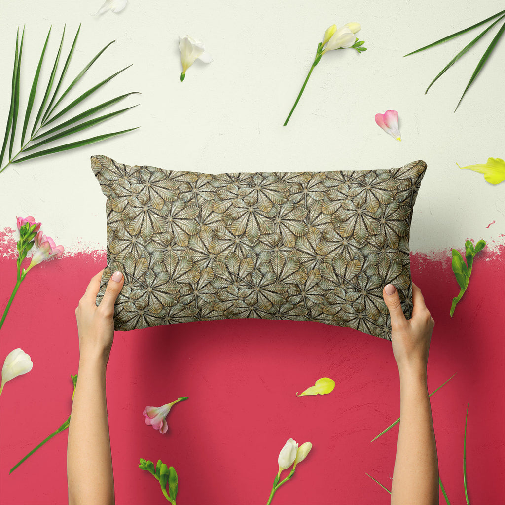 Chestnut Leafs Pillow Cover Case-Pillow Cases-PIL_CV-IC 5007204 IC 5007204, Art and Paintings, Botanical, Decorative, Floral, Flowers, Nature, Patterns, Metallic, chestnut, leafs, pillow, cover, case, seamless, pattern, art, backdrop, background, bronzed, brown, closeup, decorate, decoration, embellish, forge, greenish, hammered, leaf, metal, ornament, ornamental, oxide, plate, seamlessly, texture, wrought, artzfolio, pillow covers, pillow case, pillows cover, silk pillow covers for hair, pillow covers set 