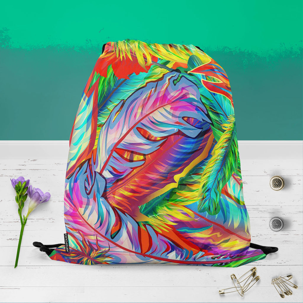 Bright Feathers Backpack for Students | College & Travel Bag-Backpacks-BPK_FB_DS-IC 5007206 IC 5007206, Abstract Expressionism, Abstracts, Art and Paintings, Birds, Decorative, Drawing, Festivals, Festivals and Occasions, Festive, Illustrations, Nature, Paintings, Patterns, Scenic, Semi Abstract, Signs, Signs and Symbols, bright, feathers, backpack, for, students, college, travel, bag, seamless, feather, abstract, art, backdrop, background, beautiful, bird, brazil, canvas, carnival, decor, decoration, desig