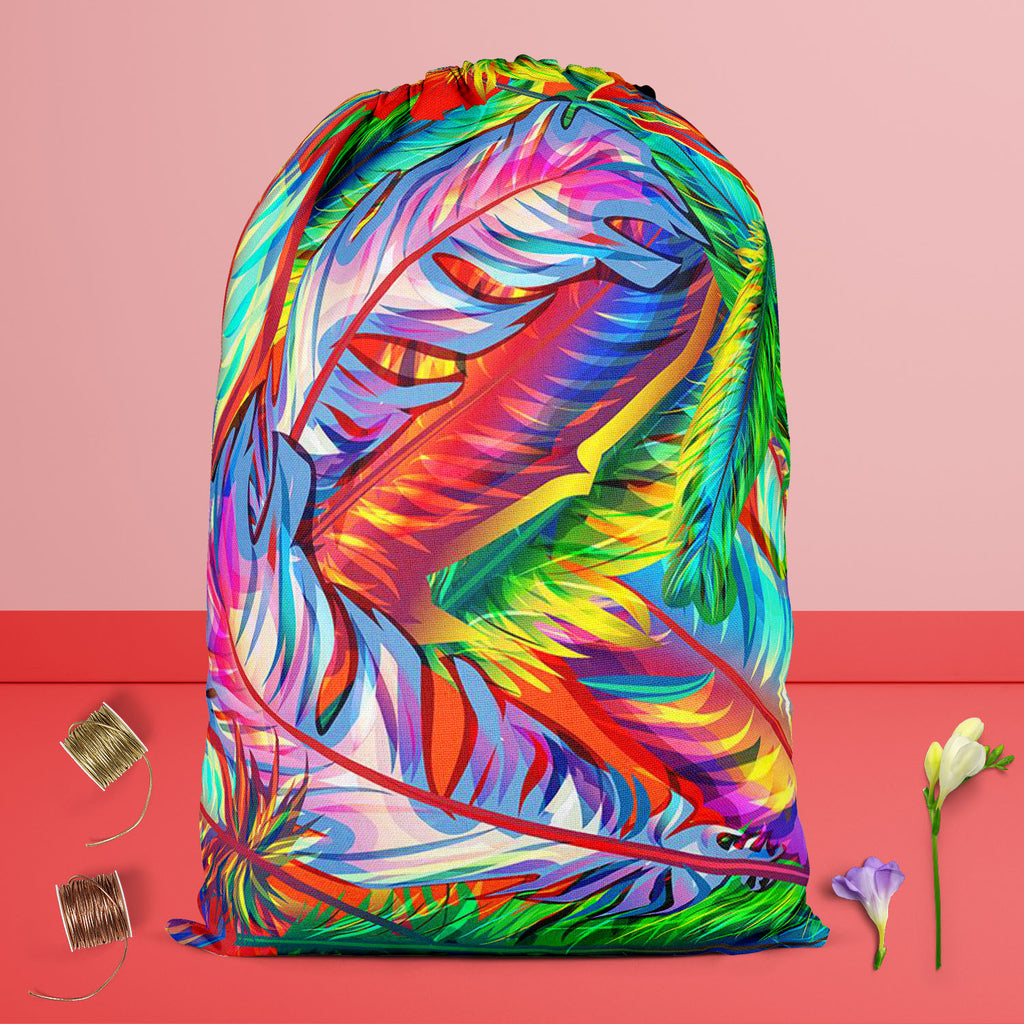Bright Feathers Reusable Sack Bag | Bag for Gym, Storage, Vegetable & Travel-Drawstring Sack Bags-SCK_FB_DS-IC 5007206 IC 5007206, Abstract Expressionism, Abstracts, Art and Paintings, Birds, Decorative, Drawing, Festivals, Festivals and Occasions, Festive, Illustrations, Nature, Paintings, Patterns, Scenic, Semi Abstract, Signs, Signs and Symbols, bright, feathers, reusable, sack, bag, for, gym, storage, vegetable, travel, seamless, feather, abstract, art, backdrop, background, beautiful, bird, brazil, can