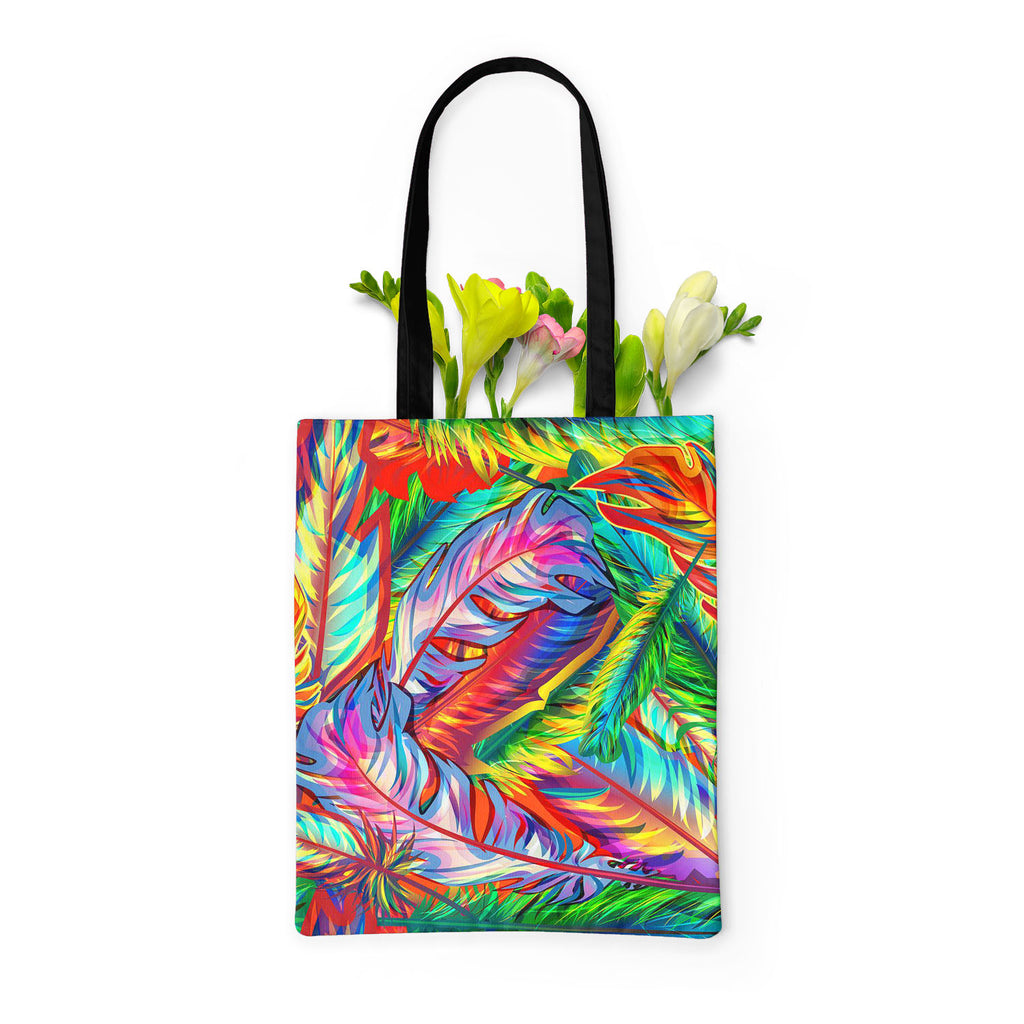 Bright Feathers Tote Bag Shoulder Purse | Multipurpose-Tote Bags Basic-TOT_FB_BS-IC 5007206 IC 5007206, Abstract Expressionism, Abstracts, Art and Paintings, Birds, Decorative, Drawing, Festivals, Festivals and Occasions, Festive, Illustrations, Nature, Paintings, Patterns, Scenic, Semi Abstract, Signs, Signs and Symbols, bright, feathers, tote, bag, shoulder, purse, multipurpose, seamless, feather, abstract, art, backdrop, background, beautiful, bird, brazil, canvas, carnival, decor, decoration, design, ev