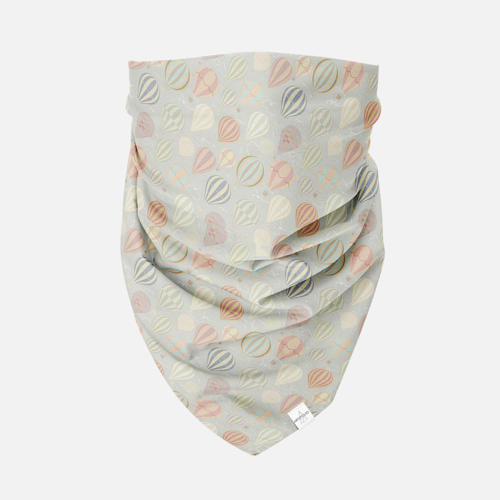 Air Balloons Printed Bandana | Headband Headwear Wristband Balaclava | Unisex | Soft Poly Fabric-Bandanas-BND_FB_BS-IC 5007207 IC 5007207, Ancient, Art and Paintings, Automobiles, Birds, Drawing, Festivals, Festivals and Occasions, Festive, Historical, Illustrations, Medieval, Paintings, Patterns, Retro, Signs, Signs and Symbols, Sports, Stripes, Transportation, Travel, Vehicles, Vintage, air, balloons, printed, bandana, headband, headwear, wristband, balaclava, unisex, soft, poly, fabric, hot, balloon, sea