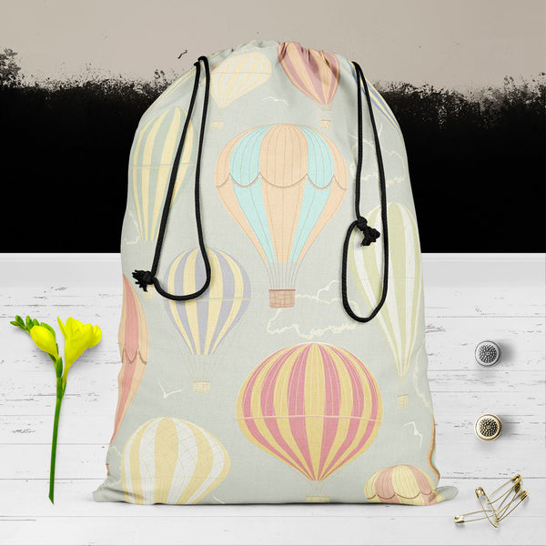 Air Balloons Reusable Sack Bag | Bag for Gym, Storage, Vegetable & Travel-Drawstring Sack Bags-SCK_FB_DS-IC 5007207 IC 5007207, Ancient, Art and Paintings, Automobiles, Birds, Drawing, Festivals, Festivals and Occasions, Festive, Historical, Illustrations, Medieval, Paintings, Patterns, Retro, Signs, Signs and Symbols, Sports, Stripes, Transportation, Travel, Vehicles, Vintage, air, balloons, reusable, sack, bag, for, gym, storage, vegetable, cotton, canvas, fabric, hot, balloon, seamless, above, adventure,