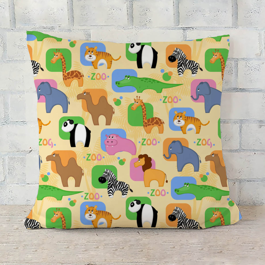 ArtzFolio African Animals Cushion Cover Throw Pillow-Cushion Covers-AZHFR9572574CUS_CV_L-Image Code 5007209 Vishnu Image Folio Pvt Ltd, IC 5007209, ArtzFolio, Cushion Covers, Animals, Kids, Digital Art, african, cushion, cover, throw, pillow, funny, seamless, background, sofa throws, single throw pillow, zippered throw pillow cover, satin pillow cover, throw pillow, cushion cover only, cushion cover, pillow cover for sofa, pitaara box, throw cushion, kids cushion cover, square cushion cover, throw pillow ca
