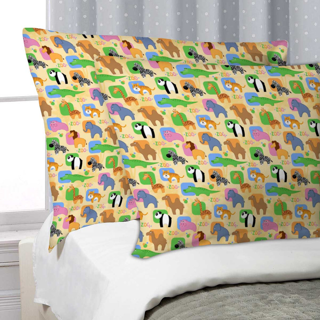 ArtzFolio African Animals Pillow Cover Case-Pillow Cases-AZHFR9572574PIL_CV_L-Image Code 5007209 Vishnu Image Folio Pvt Ltd, IC 5007209, ArtzFolio, Pillow Cases, Animals, Kids, Digital Art, african, pillow, cover, case, funny, seamless, background, pillow cover, pillow case cover, linen pillow cover, printed pillow cover, pillow for bedroom, living room pillow covers, standard pillow case covers, pitaara box, throw pillow cover, 2 pcs satin pillow cover set, pillow covers 27x18, decorative pillow cover sets