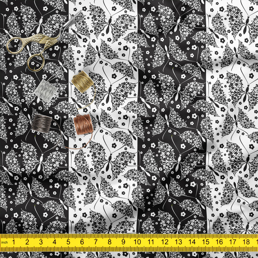 Butterflies & Flowers Sofa Fabric by Metre | Upholstery For Sofa, Curtains & Cushions-Sofa Fabrics-SOF_FB-IC 5007212 IC 5007212, Abstract Expressionism, Abstracts, Ancient, Art and Paintings, Botanical, Decorative, Digital, Digital Art, Drawing, Floral, Flowers, Graphic, Historical, Illustrations, Medieval, Modern Art, Nature, Paintings, Patterns, Scenic, Seasons, Semi Abstract, Signs, Signs and Symbols, Symbols, Victorian, Vintage, butterflies, sofa, fabric, by, metre, upholstery, for, curtains, cushions, 