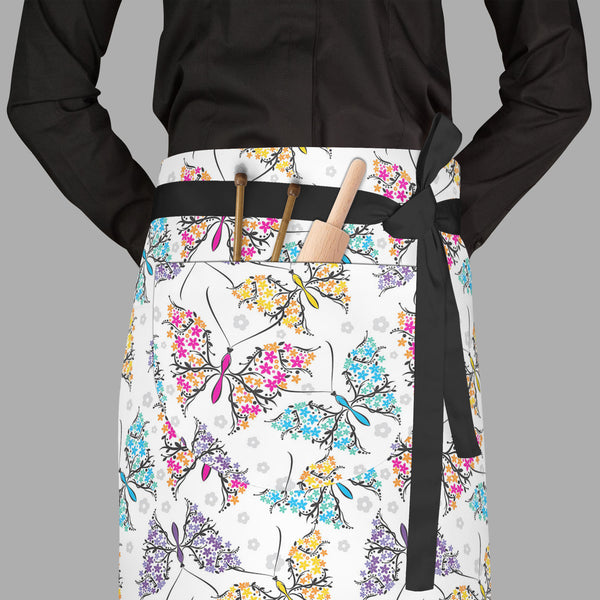 Cute Butterflies Apron | Adjustable, Free Size & Waist Tiebacks-Aprons Waist to Feet-APR_WS_FT-IC 5007213 IC 5007213, Abstract Expressionism, Abstracts, Ancient, Art and Paintings, Botanical, Decorative, Digital, Digital Art, Drawing, Floral, Flowers, Graphic, Historical, Illustrations, Medieval, Modern Art, Nature, Paintings, Patterns, Scenic, Seasons, Semi Abstract, Signs, Signs and Symbols, Symbols, Victorian, Vintage, cute, butterflies, full-length, waist, to, feet, apron, poly-cotton, fabric, adjustabl