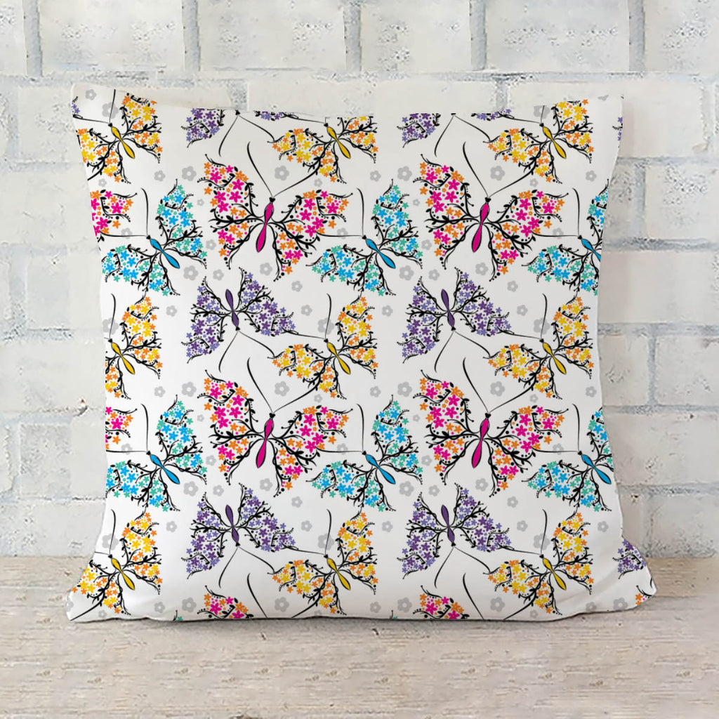 ArtzFolio Cute Butterflies Cushion Cover Throw Pillow-Cushion Covers-AZHFR10108926CUS_CV_L-Image Code 5007213 Vishnu Image Folio Pvt Ltd, IC 5007213, ArtzFolio, Cushion Covers, Birds, Kids, Digital Art, cute, butterflies, cushion, cover, throw, pillow, seamless, pattern, sofa throws, single throw pillow, zippered throw pillow cover, satin pillow cover, throw pillow, cushion cover only, cushion cover, pillow cover for sofa, pitaara box, throw cushion, kids cushion cover, square cushion cover, throw pillow ca