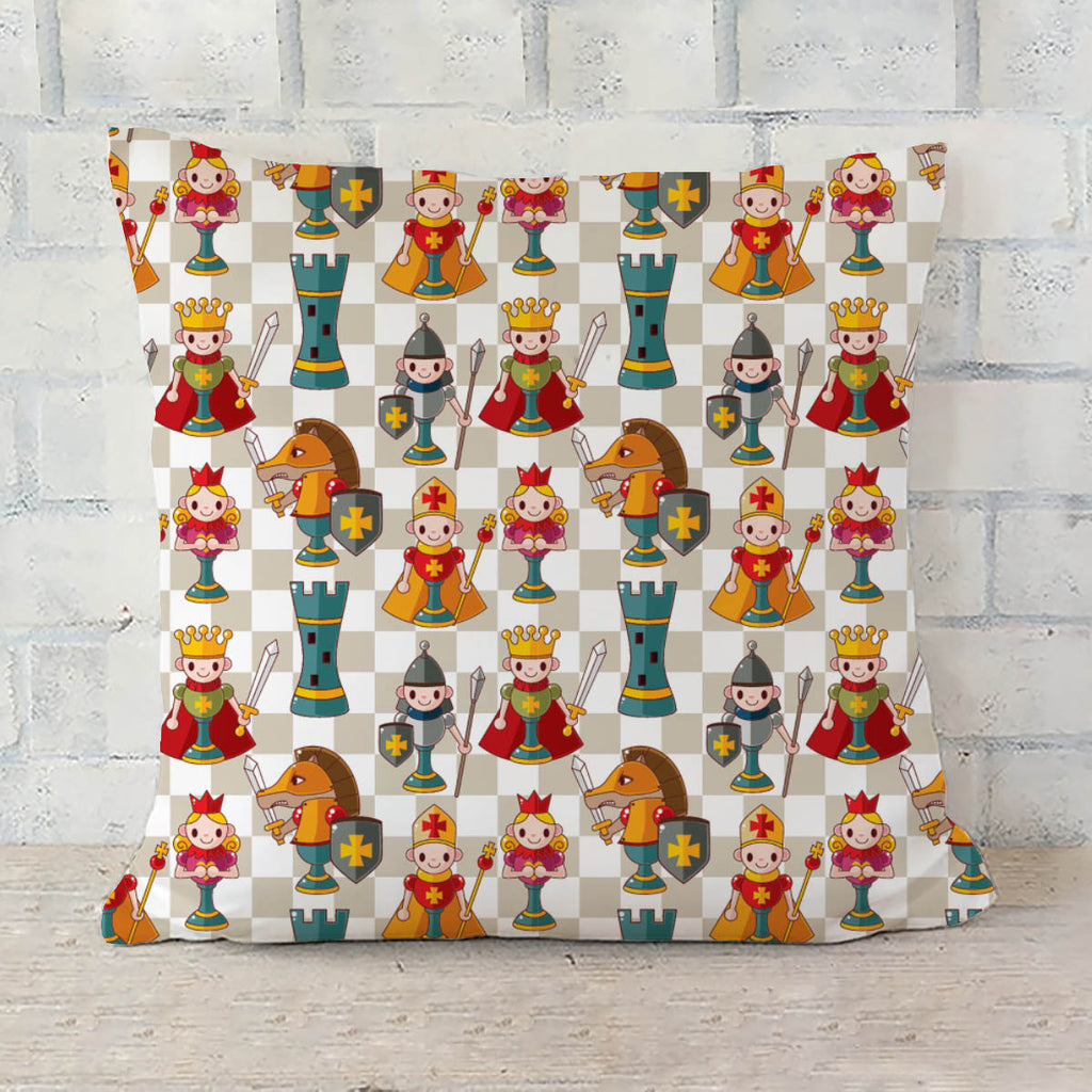 ArtzFolio Cartoon Chess Cushion Cover Throw Pillow-Cushion Covers-AZHFR10278645CUS_CV_L-Image Code 5007214 Vishnu Image Folio Pvt Ltd, IC 5007214, ArtzFolio, Cushion Covers, Kids, Digital Art, cartoon, chess, cushion, cover, throw, pillow, seamless, pattern, sofa throws, single throw pillow, zippered throw pillow cover, satin pillow cover, throw pillow, cushion cover only, cushion cover, pillow cover for sofa, pitaara box, throw cushion, kids cushion cover, square cushion cover, throw pillow case cover, sof