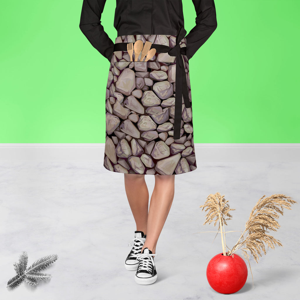 Abstract Art D36 Apron | Adjustable, Free Size & Waist Tiebacks - Apron Waist to Knee - ArtzFolio.com