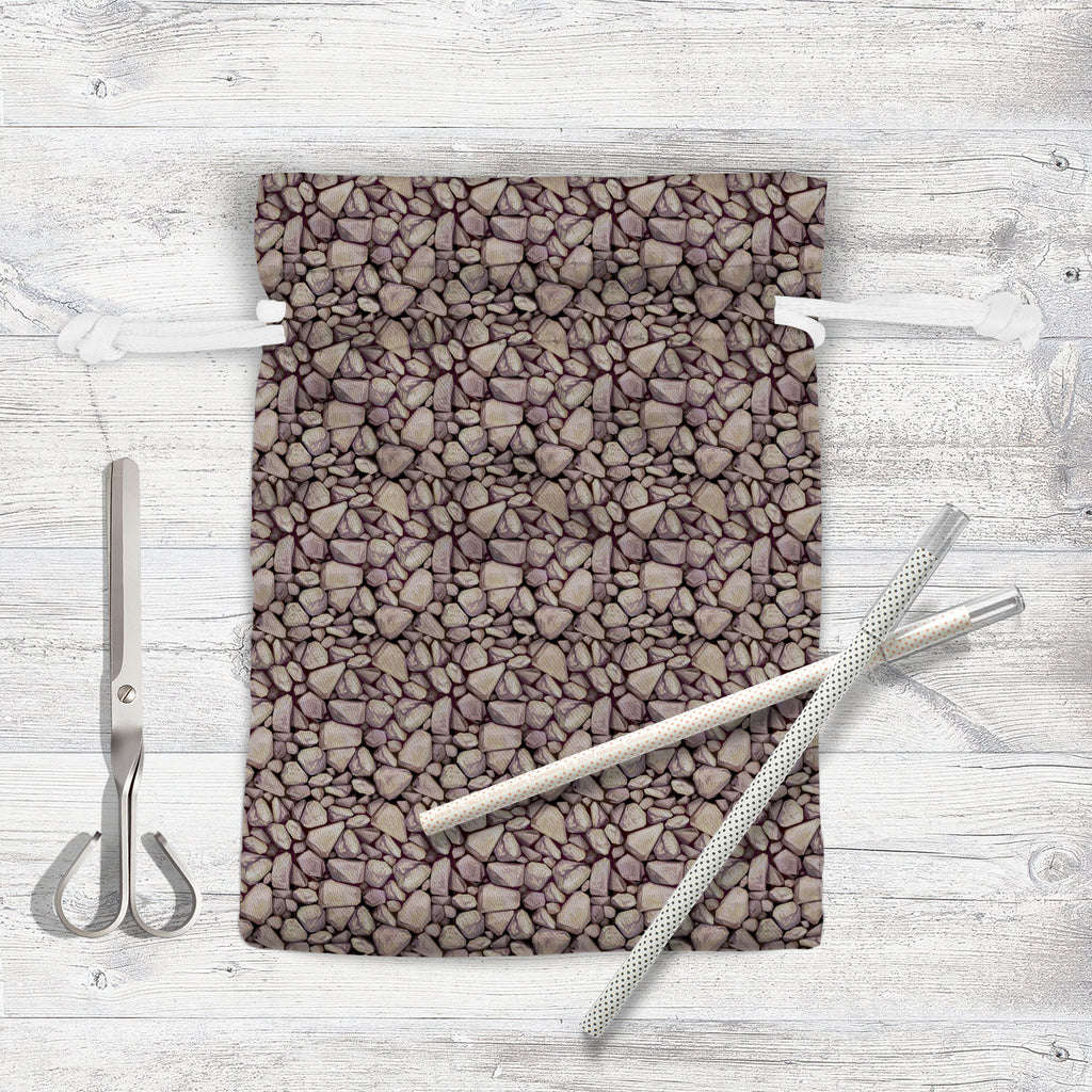 Abstract Art D36 Pouch Wrist Potli Bag | Bag for Weddings & Casual Parties - Drawstring Pouches - ArtzFolio.com